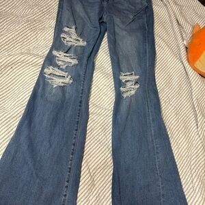 American Eagle curvy stretch flare xlong